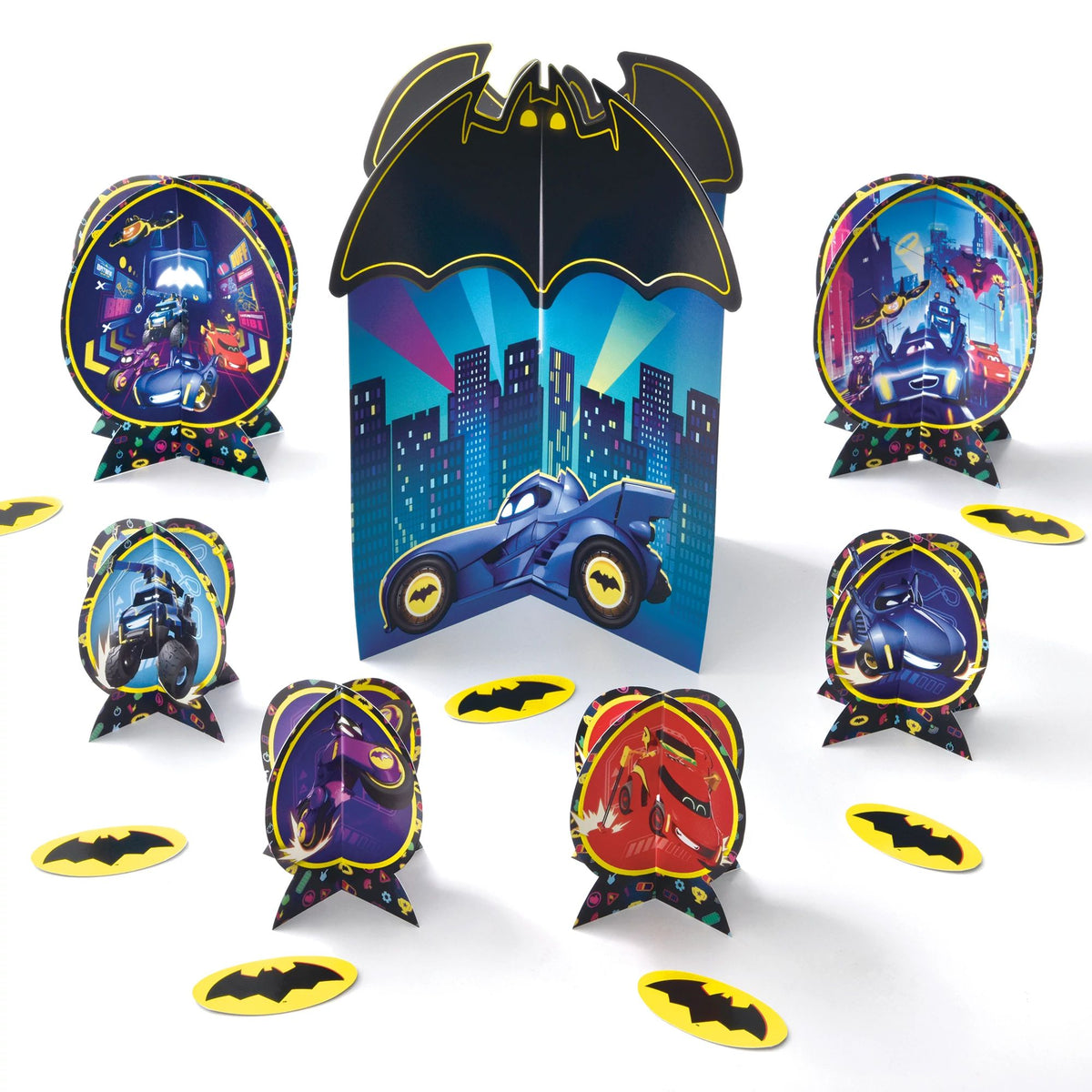 Little Gym - Batwheels Birthday Table Centerpiece Kit - 1 Ct.