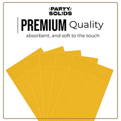 Yellow Guest Towel Napkins