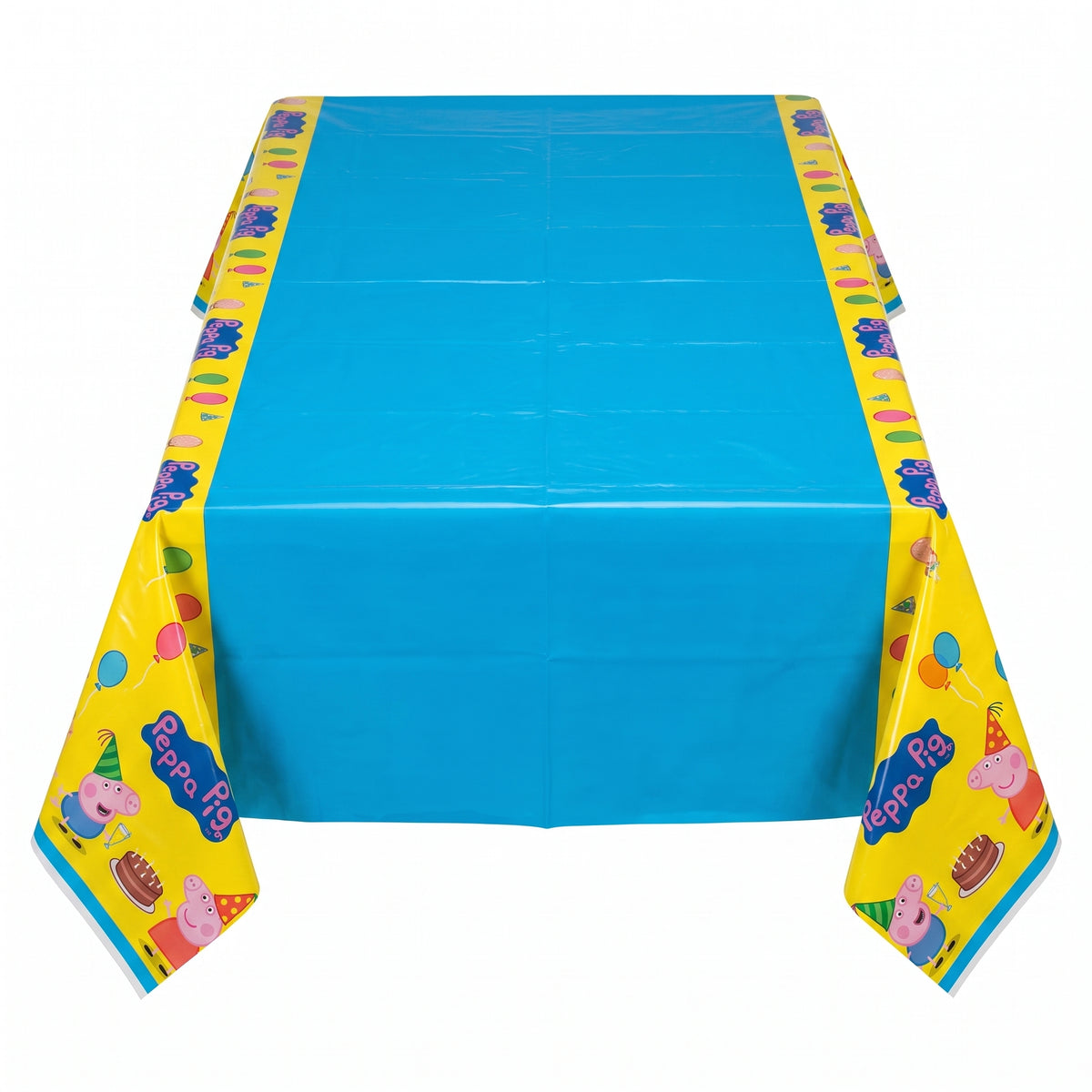 Peppa Pig Plastic Reusable Table Cover - Birthday Party Fun
