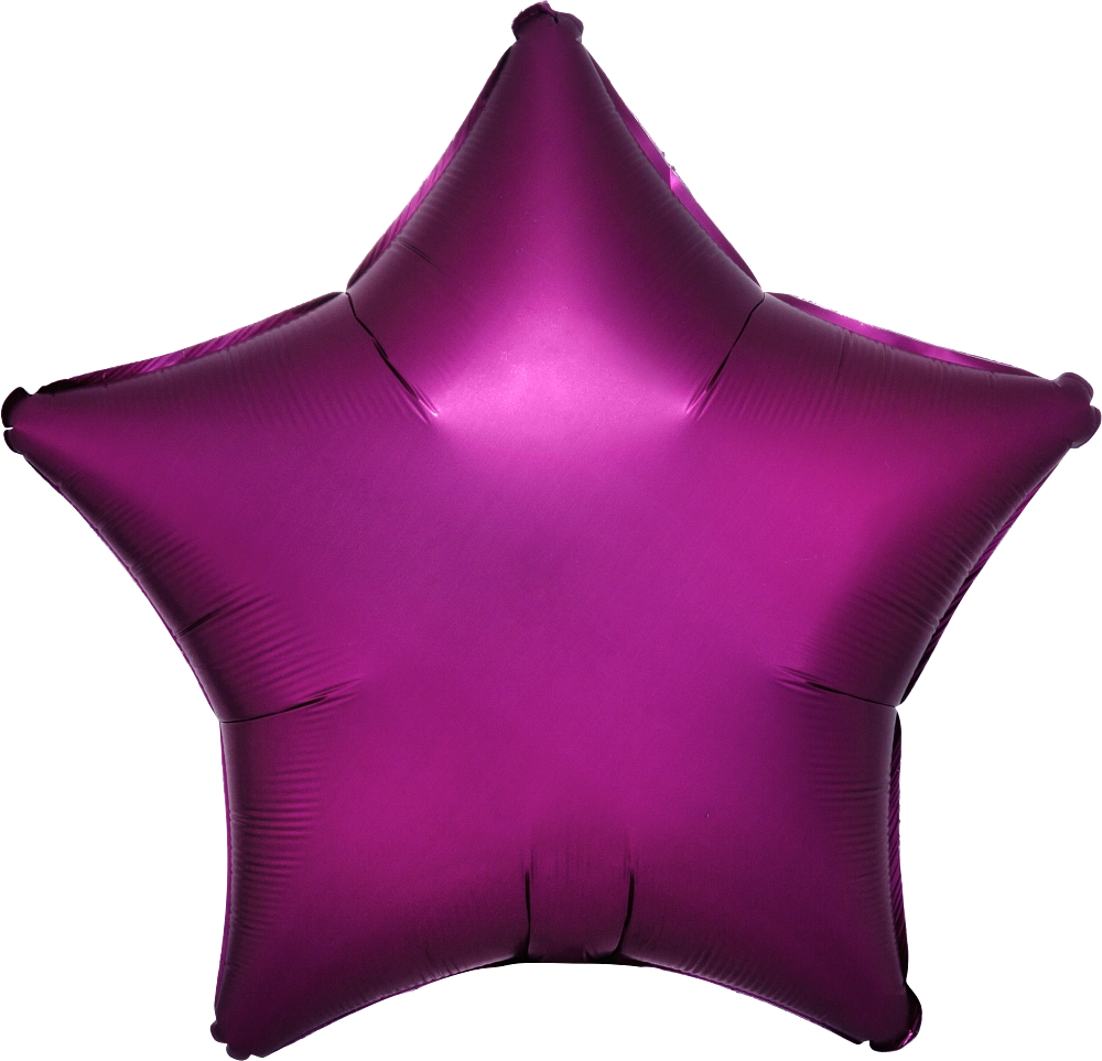 Metallic Star Pomegranate Foil Balloon