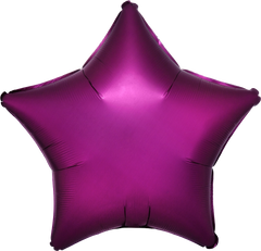 Metallic Star Pomegranate Foil Balloon