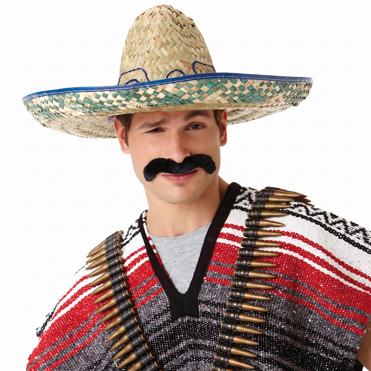Pancho Villa Moustache Costume Accessory