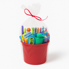 Clear Cello Gift Bags, 18-Inch, 8-Pack for Elegant Presentations