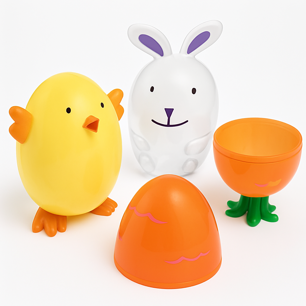 Easter Fillable Egg Shaped Multipack