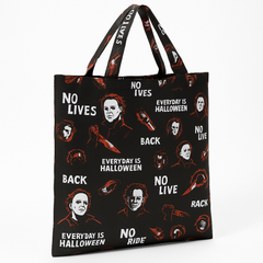 Michael Myers Halloween Trick-Or-Treat Woven Bag