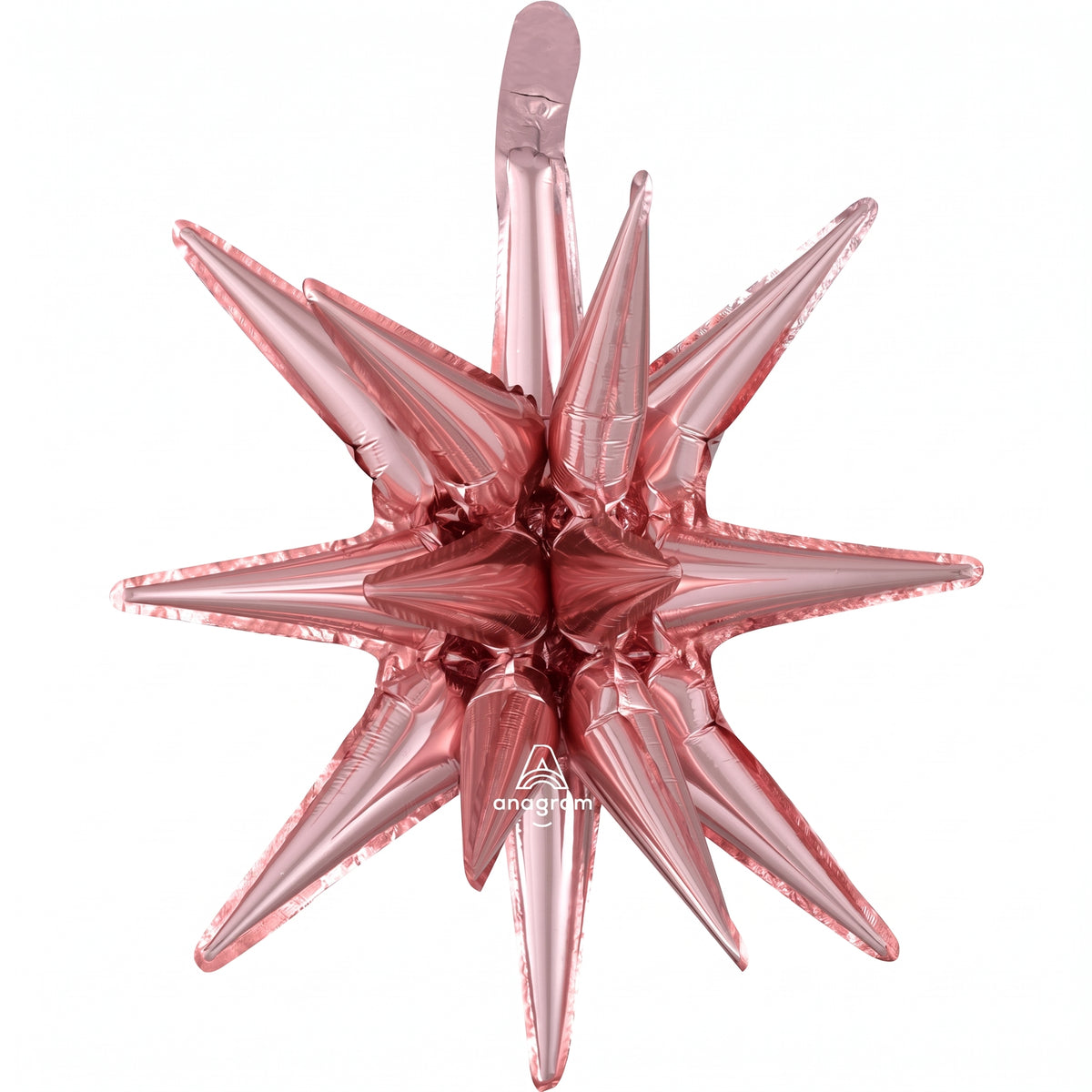 Rose Gold Magic Star Foil Balloon - 18-Inch