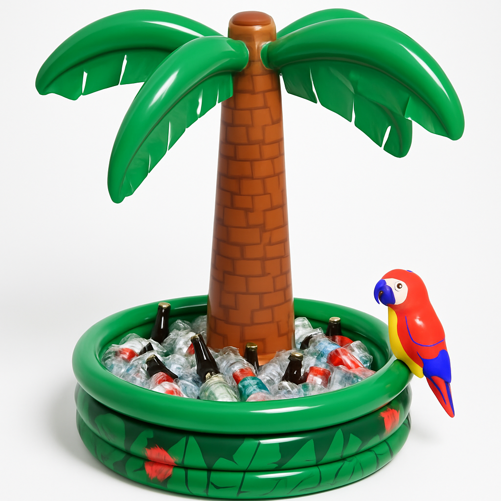 Jumbo Inflatable Palm Tree Cooler for Summer Parties