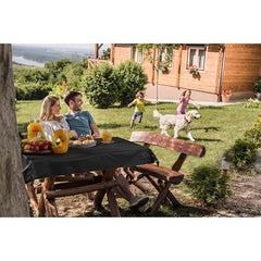 PMA - 40 In. x 600 Ft. Premium Black Table Roll