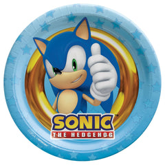 PMA - Sonic the Hedgehog 7" Round Paper Plates
