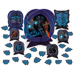 PMA - Marvel Black Panther Table Decorating Kit with Centerpieces & Confetti