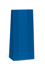 Royal Blue Cello Party Treat Bags, 11.5-Inch, 25-Pack