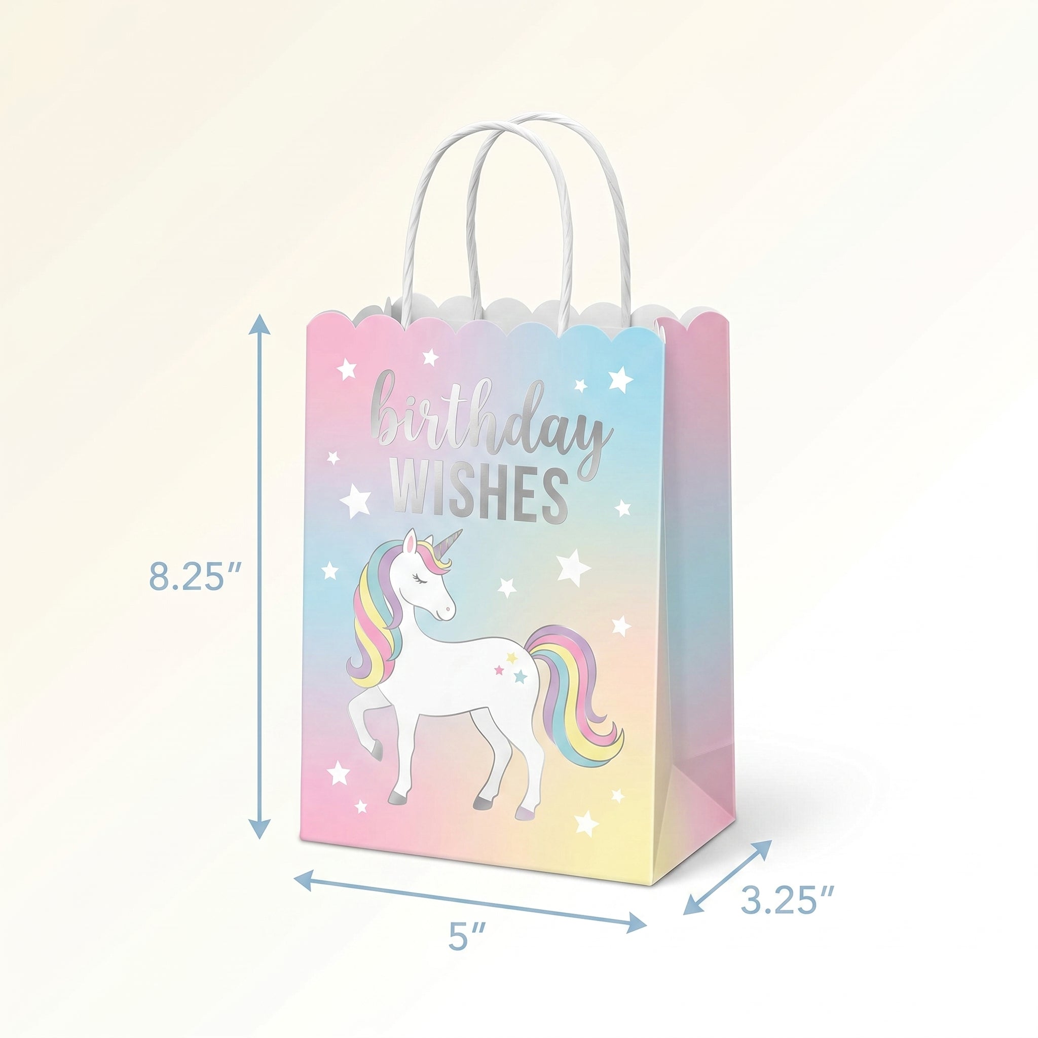 Enchanted Unicorn Birthday Gift Bag