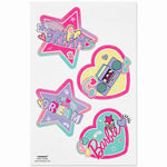 Barbie Dream Together 3D Temporary Tattoos (4-Pack) - Perfect for Kids' Birthday Parties