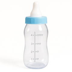 Pastel Blue Baby Bottle Bank - Perfect Baby Shower Favor