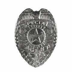 Special Agent Costume Badge Accessory