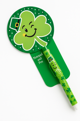 Winking Shamrock St. Patrick's Day Pen and Notepad Set