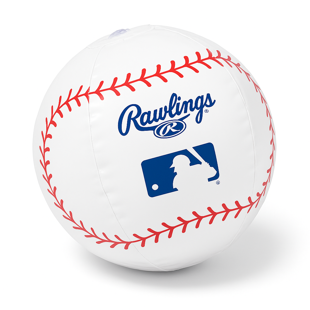 Rawlings MLB Inflatable Baseball Party Favors - 12 Pack