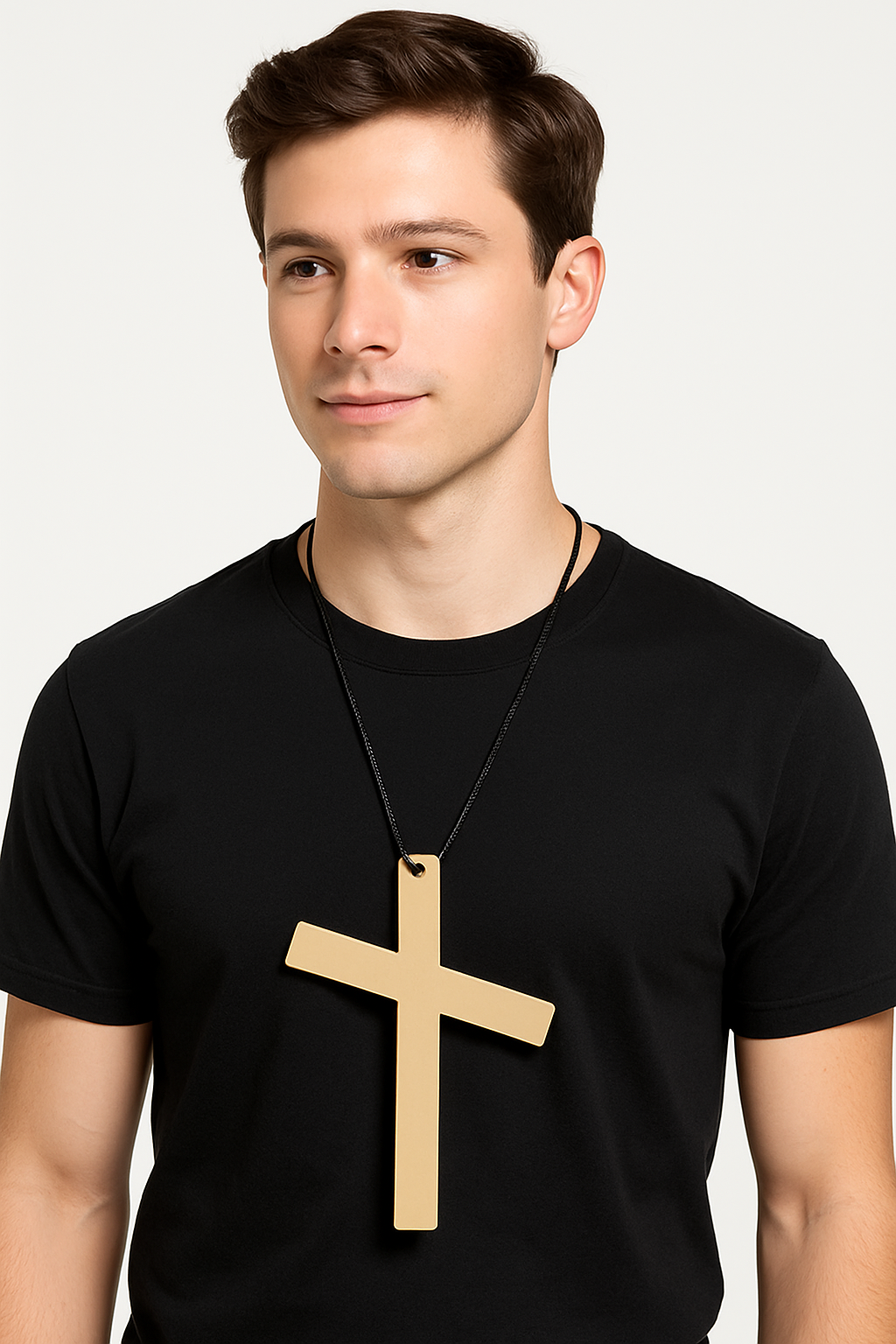 Elegant Cross Necklace for Costumes