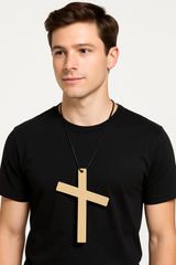 Elegant Cross Necklace for Costumes