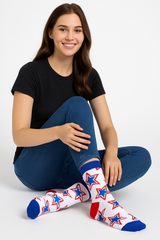 Patriotic Crew Socks