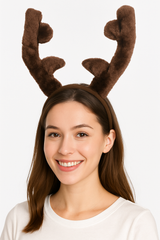 Festive Reindeer Antler Headband