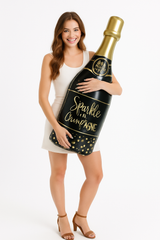 Golden Age Inflatable Champagne Bottle Prop