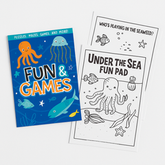 Under the Sea Fun Pads ‚Äì 8-Pack Stationery Favors for Kids