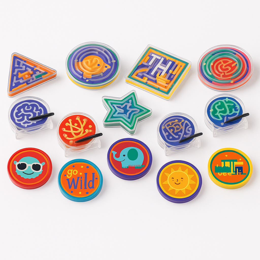 Mega Value Maze Puzzle Party Favors ‚Äì 48 Pack