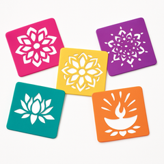 Diwali Rangoli Stencil Set