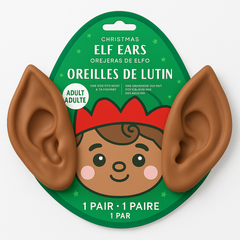 Christmas Elf Ears Headband - Black