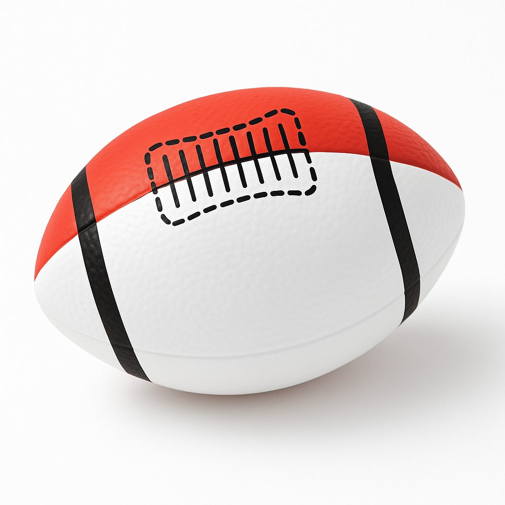 Valentine's Day Mini Football Favors