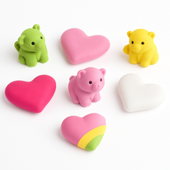 Valentine's Day 3D Mini Erasers - Adorable Classroom Favors