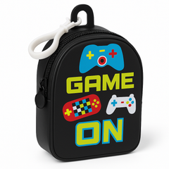 "Game On" Backpack Clip-On for Gamers