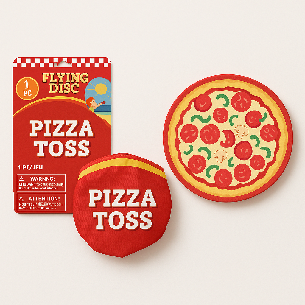 Pizza Toss Flying Disc