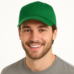Festive Green Baseball Cap ‚Äì Stylish Team Spirit Accessory