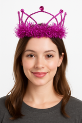 Sparkling Pink Tiara for Team Spirit