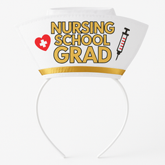 Graduation Nurse School Headband Bopper