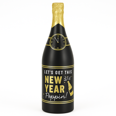 Giant Champagne Bottle Confetti Popper for New Year's Celebration