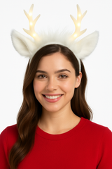 Light-Up Christmas Antler Headband