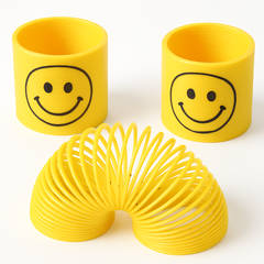 Smiley Face Toy Springs Party Favors - 12 Pack