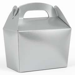 Silver Gable Box ‚Äì Elegant Everyday Candy Buffet Container