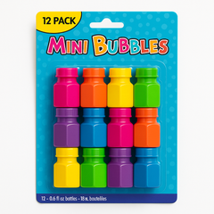 Mini Bubble Party Favor 12-Pack ‚Äì Colorful Fun for Kids' Parties