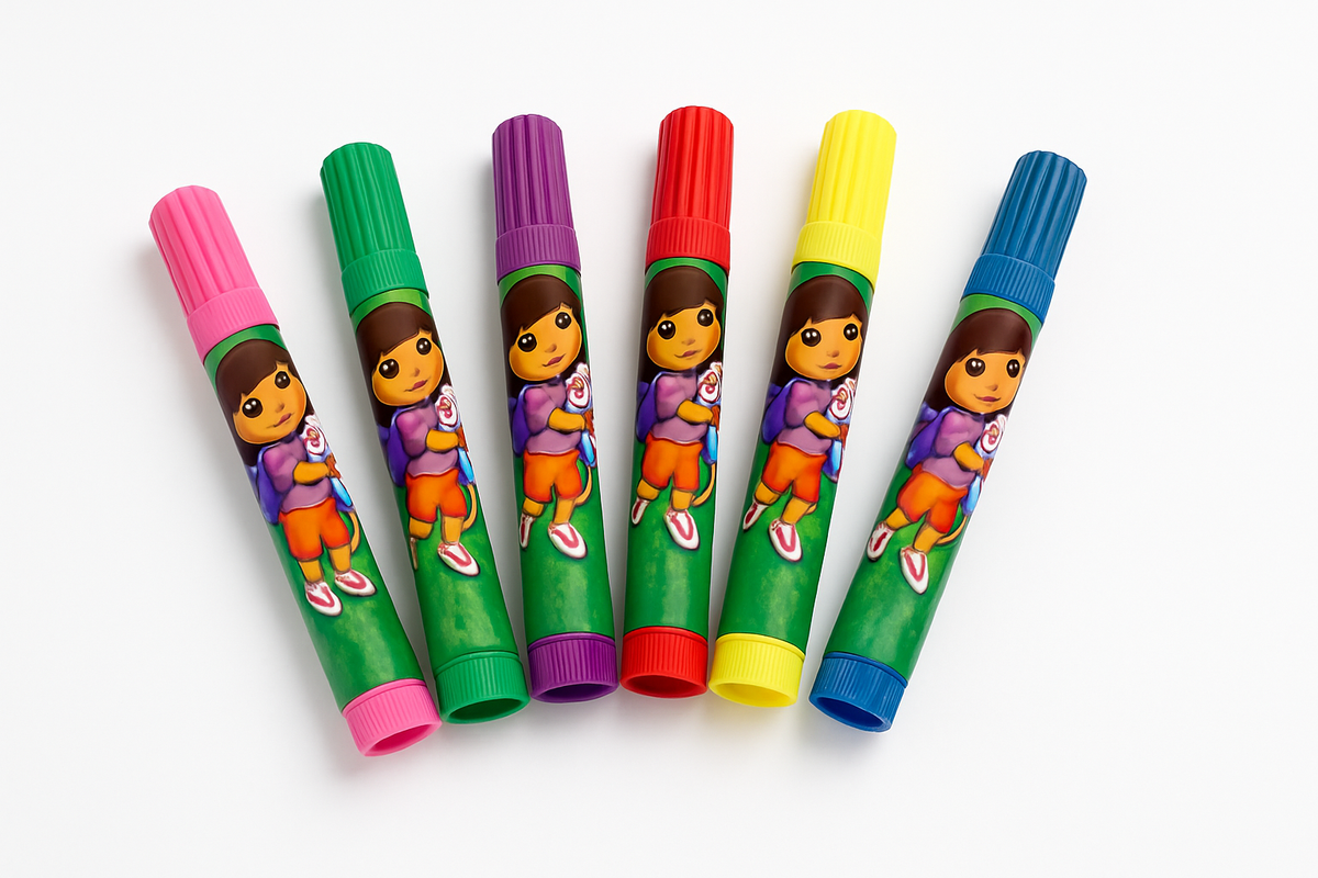 Dora the Explorer Marker Set - Kids Birthday Party Favors