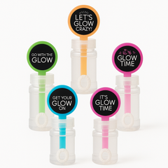Glow Party Bubble Favors for Kids
