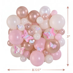 Iridescent Butterfly Balloon Decoration Kit