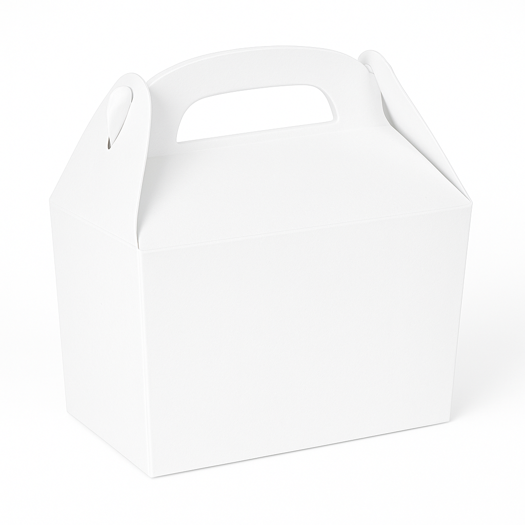 Classic Black and White Gable Box