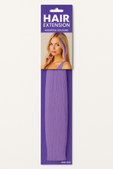 Vibrant Purple Hair Extension ‚Äì Bold Team Spirit Accessory