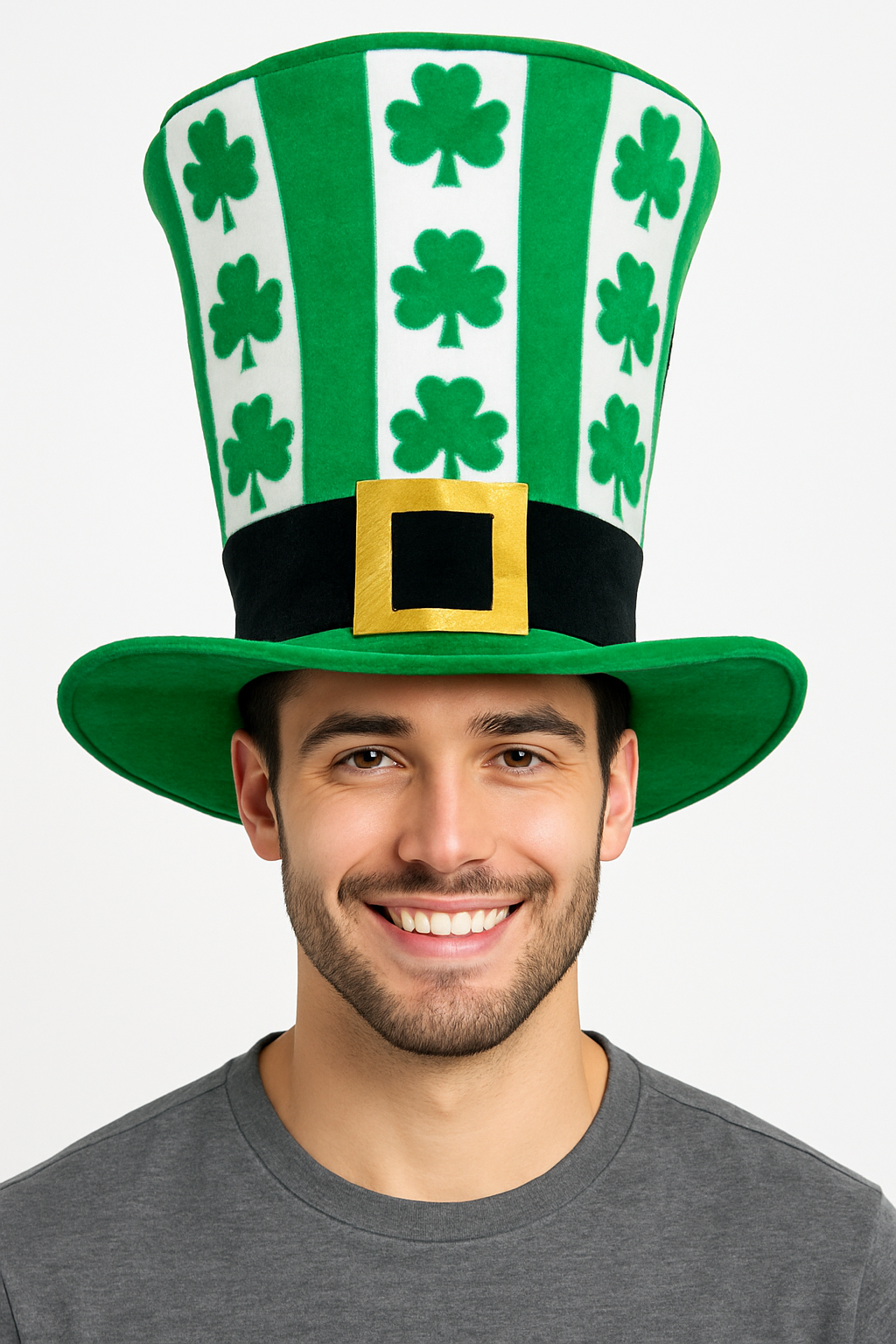 Oversized Shamrock Leprechaun Hat for St. Patrick's Day