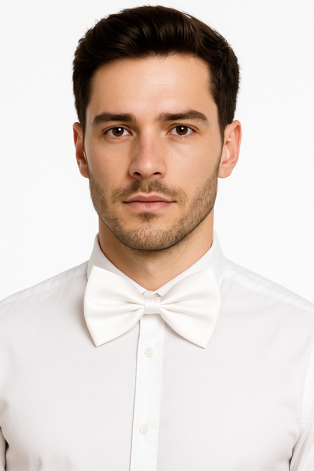 Classic White Bow Tie - Versatile Costume Accessory