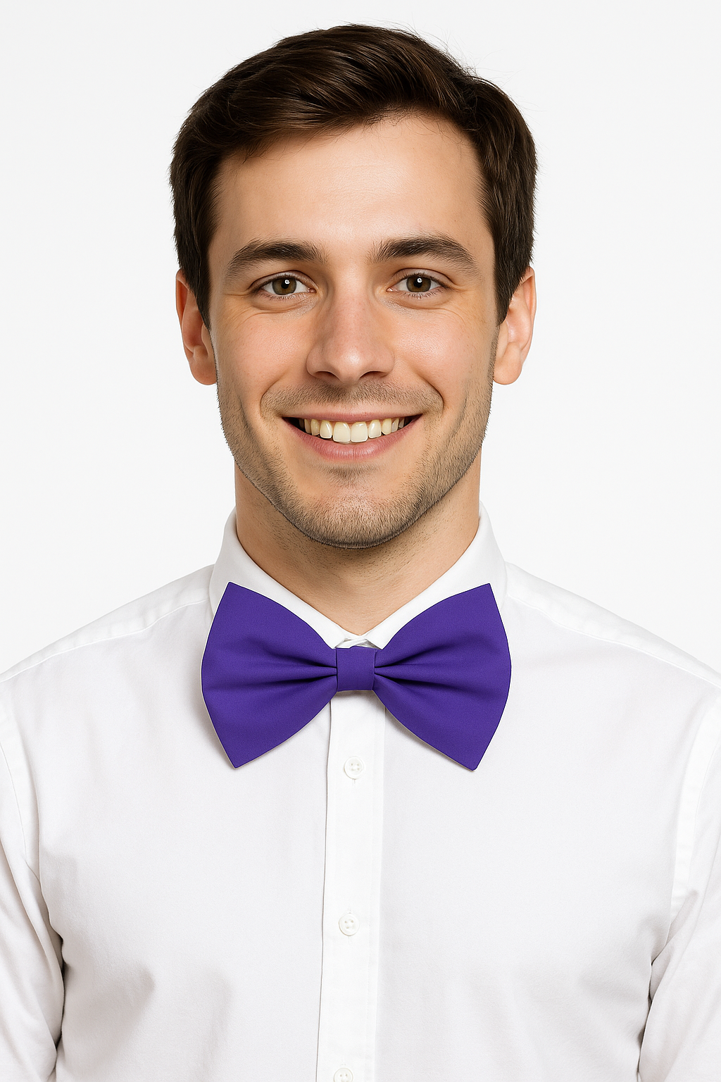 Dapper Purple Bow Tie - Perfect for Team Spirit & Costumes